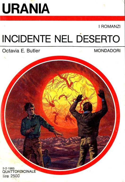 copertina di Incidente nel deserto