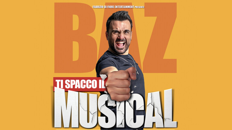 copertina di Ti spacco il musical