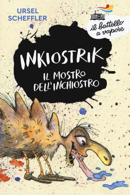 copertina di Inkiostrik, un mostro nello spazio