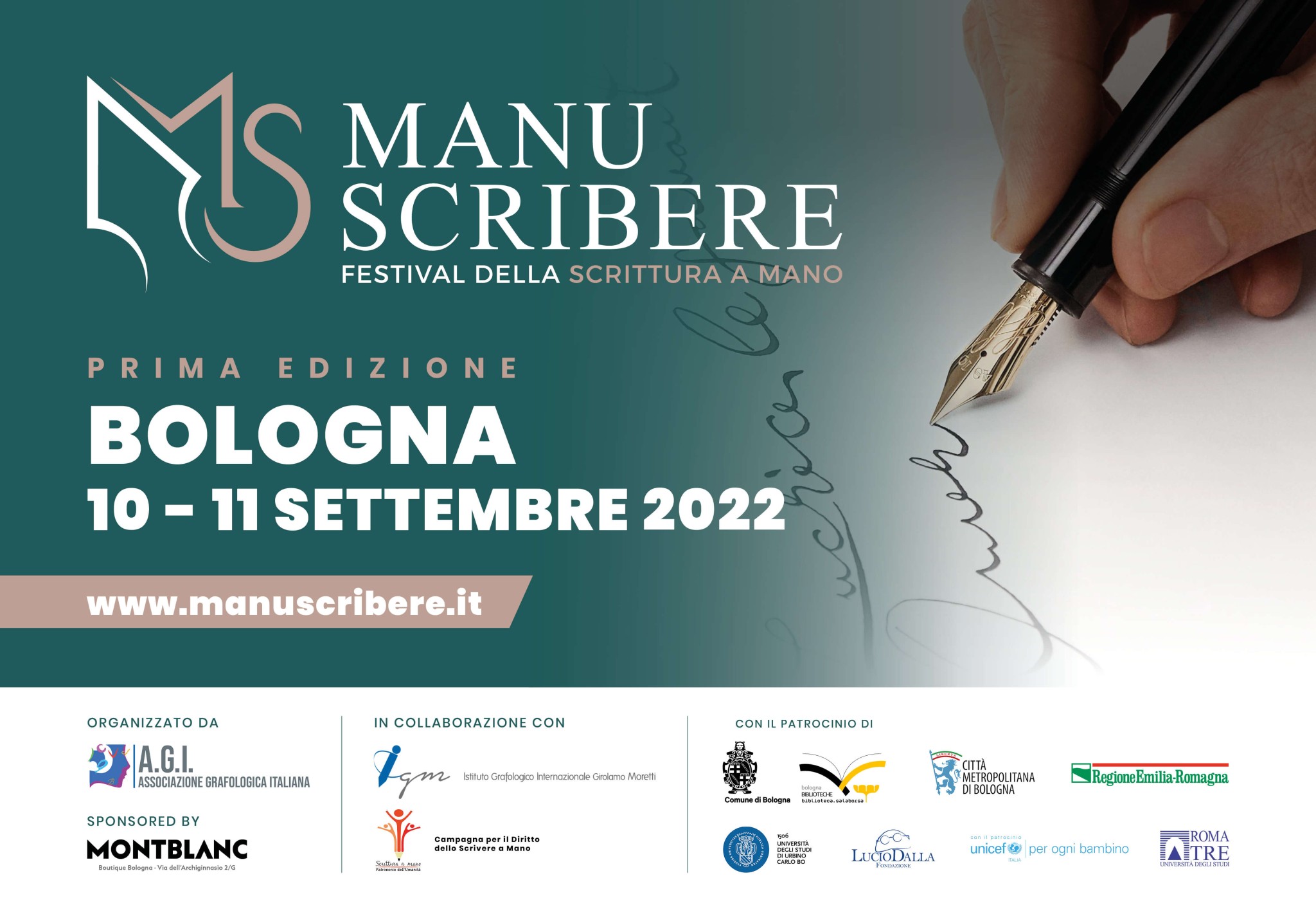 copertina di Manu Scribere 2022