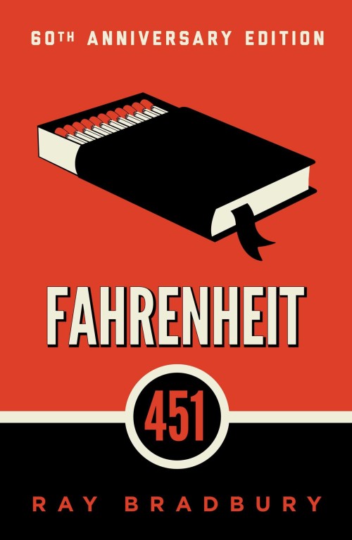 copertina di Ray Bradbury, Tim Hamilton, Fahrenheit 451: il graphic novel, Milano, Mondadori, 2018