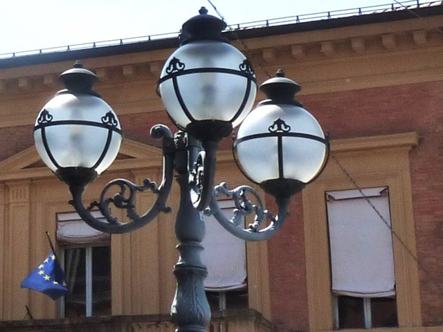 I lampioni di Palazzo Giordani 