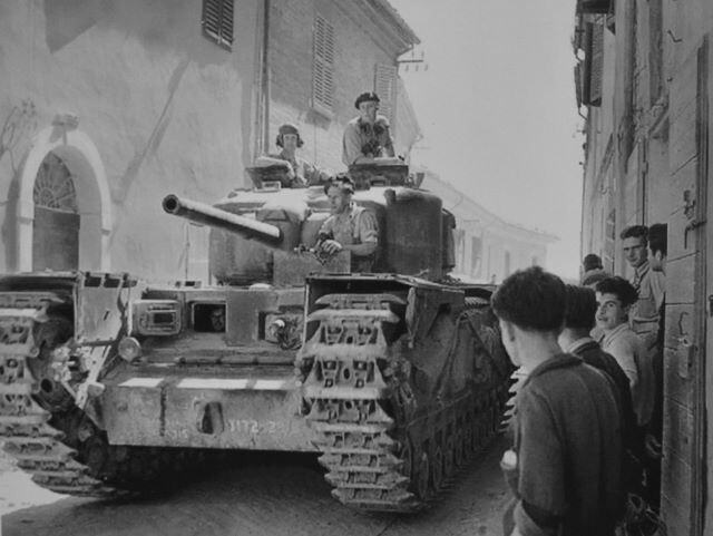 Gli Alleati a Montefiore Conca (RN)