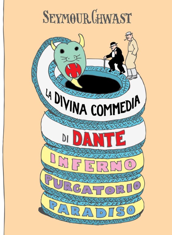 copertina di Seymour Chwast, La divina commedia di Dante, Macerata, Quodlibet, 2019