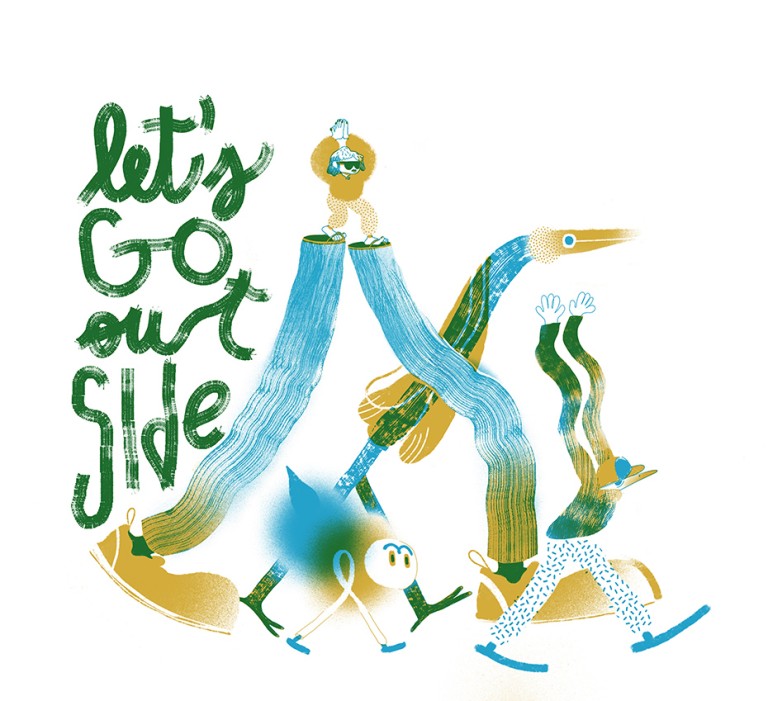 copertina di Let’s Go Outside