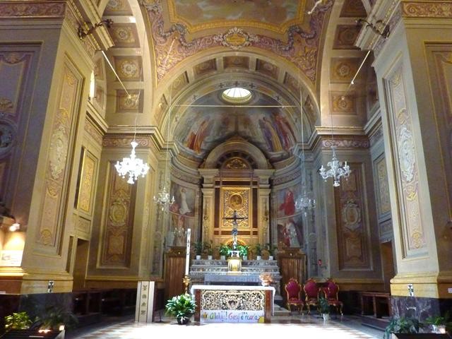 Chiesa di Santa Maria Lacrimosa degli Alemanni - interno - altare maggiore