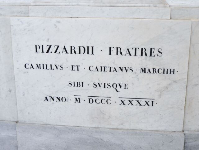 Monumento funerario di Camillo e Gaetano Pizzardi
