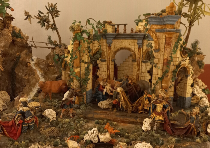 copertina di Un presepe siciliano del Settecento