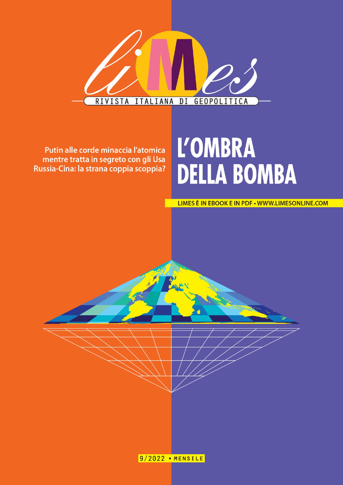 copertina di Limes - L'ombra della bomba