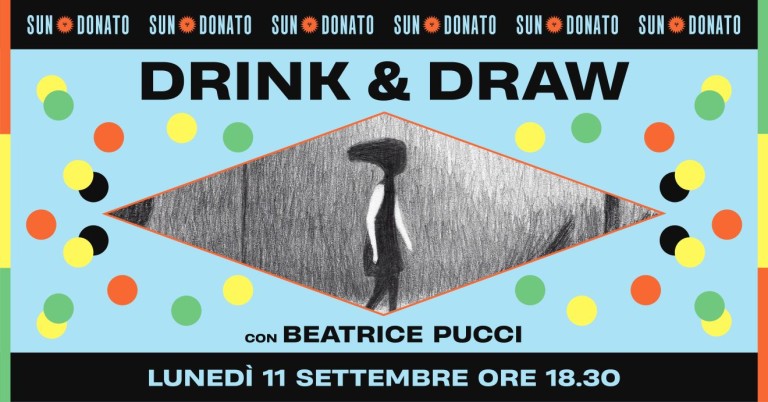 copertina di Drink&Draw | Beatrice Pucci