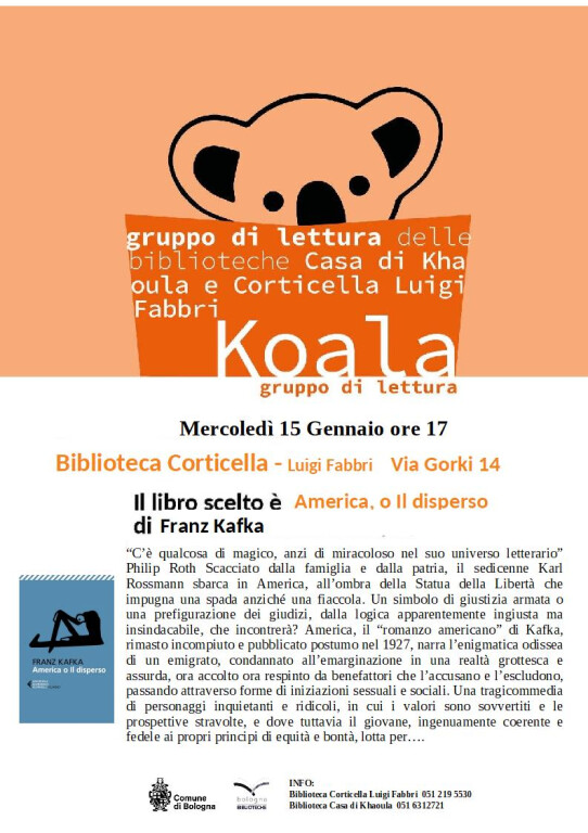 gruppo lettura Gennaio 25