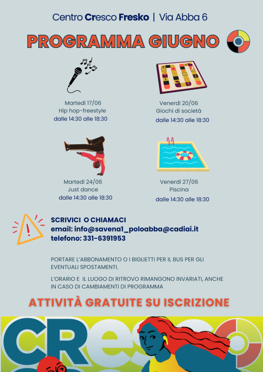 immagine di Giugno al centro Fresko
