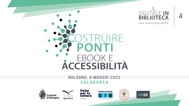 cover of Costruire ponti. Ebook e accessibilità