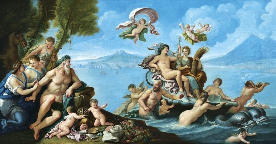copertina di Partenope eterna. Cantate napoletane per ninfe e sirene