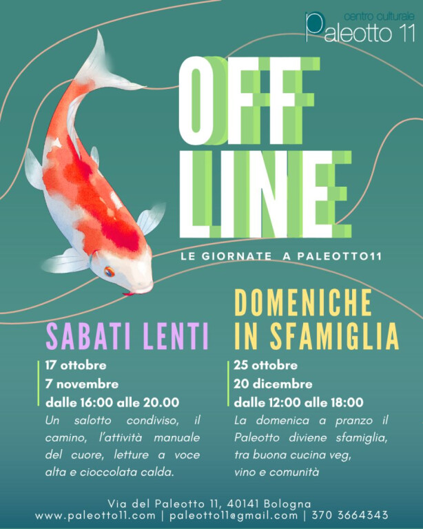 copertina di Offline |  Sabati Lenti e Domeniche in Sfamiglia