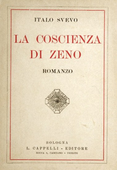 I. Svevo - Coscienza di Zeno - 1. ed. Cappelli 1923