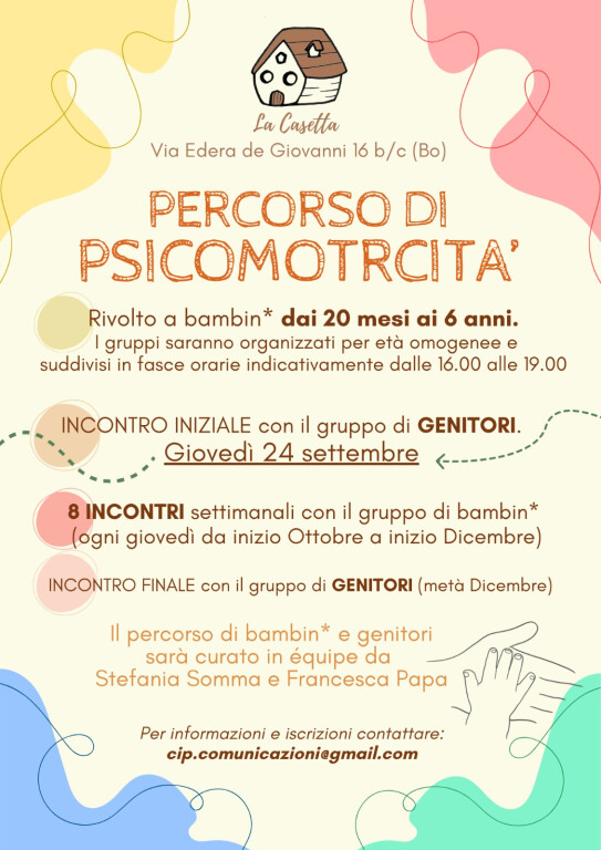 immagine di Ciclo di incontri di psicomotricità