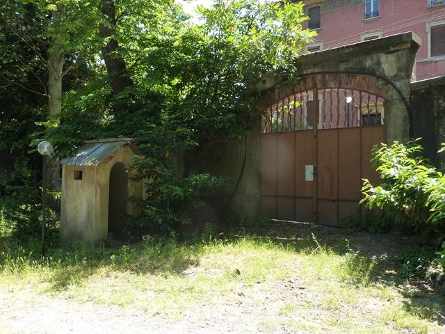 Villa Benni - ingresso utilizzato dal comando tedesco