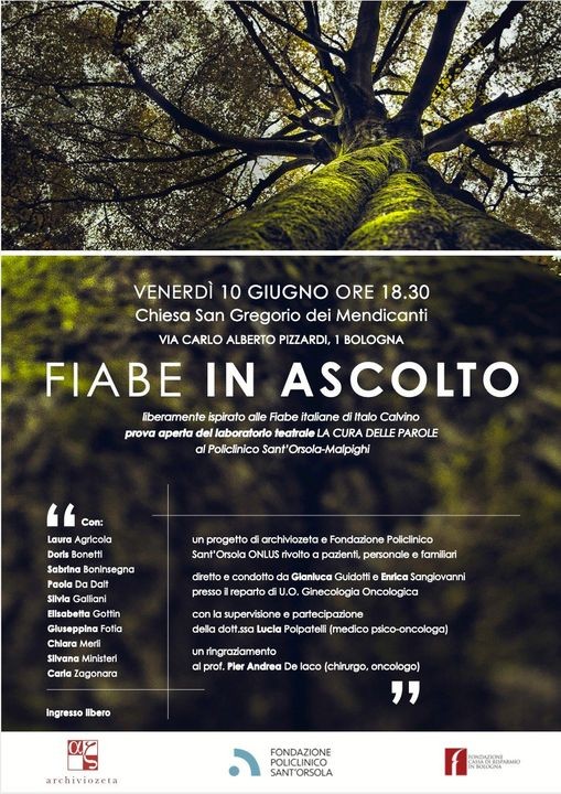 copertina di Fiabe in ascolto 
