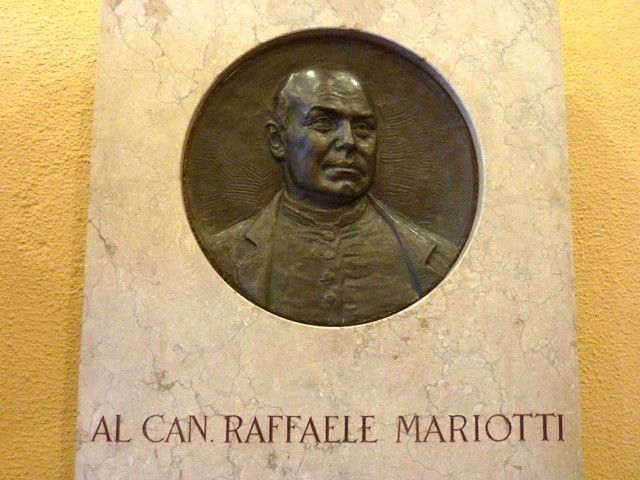 Il canonico Raffaele Mariotti 