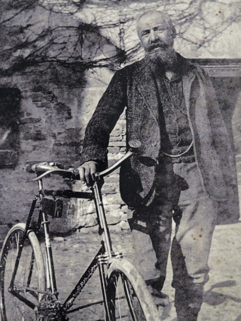Alfredo Oriani e l'inseparabile bicicletta 