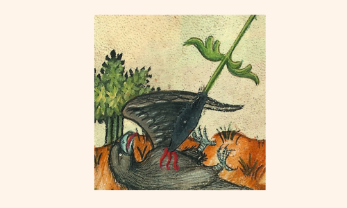 (BCABo, ms. A.2848, c. 6v, particolare)