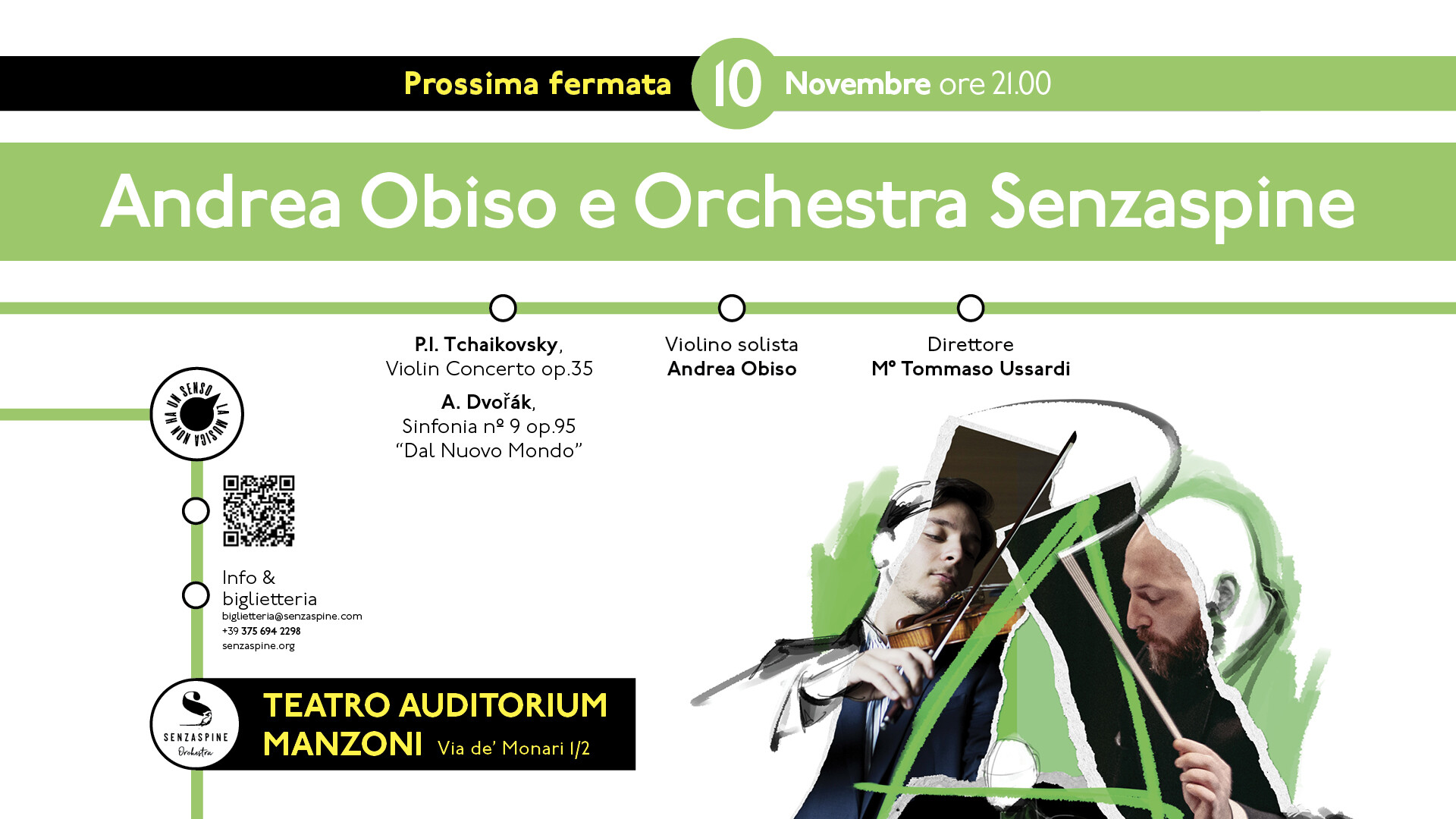 ANDREA OBISO E ORCHESTRA SENZASPINE