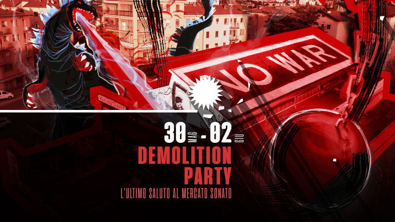 copertina di Demolition party - L'ultimo saluto al Mercato Sonato