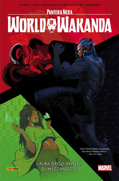 copertina di Ta-Nehisi Coates, Pantera Nera world of Wakanda, Modena, Panini Comics, 2019