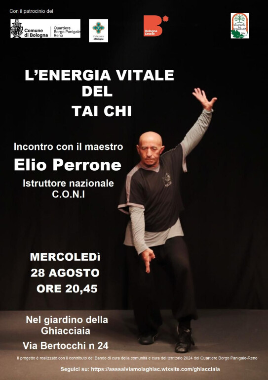 Volantino Tai Chi sfondo foto JPG