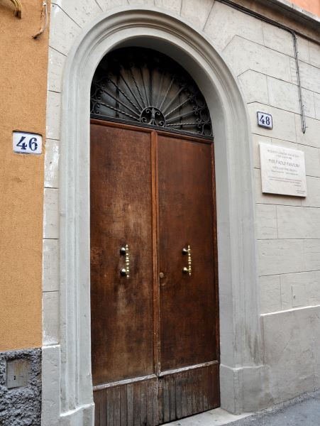 La casa abitata da P.P. Pasolini dal 1936 al 1942
