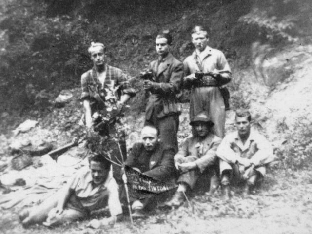 Partigiani della Compagnia Aldo Sintoni dell'8a Brg Garibaldi