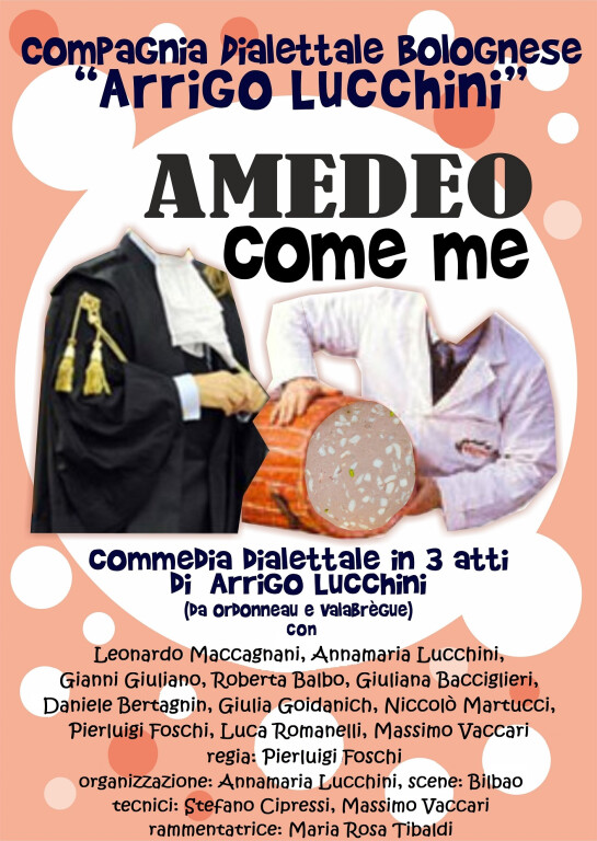 copertina di AMEDEO COME ME'