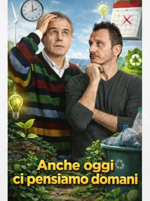 copertina di Anche oggi ci pensiamo domani 