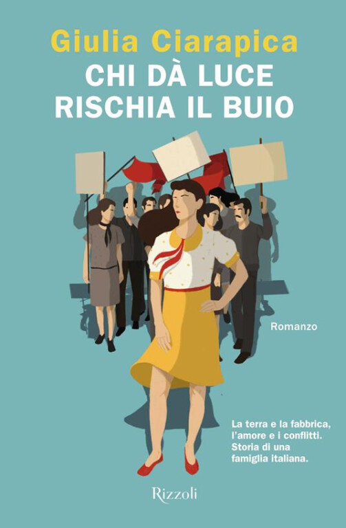 copertina di Chi dà luce rischia il buio