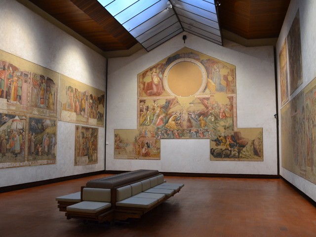 Ex convento di Sant'Ignazio ora Pinacoteca Nazionale - sala degli affreschi di Mezzaratta