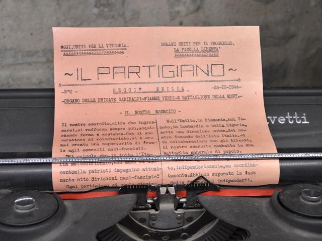 "Il Partigiano" - periodico della Resistenza di Reggio Emilia - Museo della Repubblica di Montefiorino e della Resistenza italiana - Montefiorino (MO)