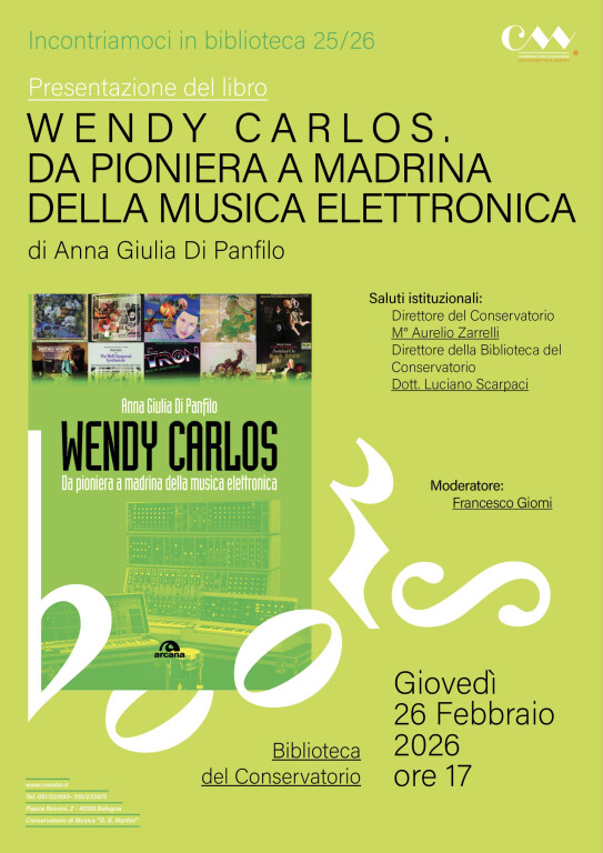 immagine di Wendy Carlos. Da pioniera a madrina della musica elettronica