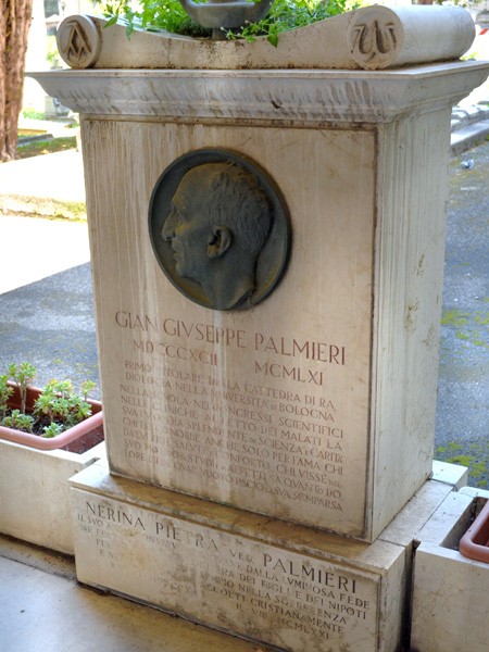 Tomba del prof. Gian Giuseppe Palmieri 