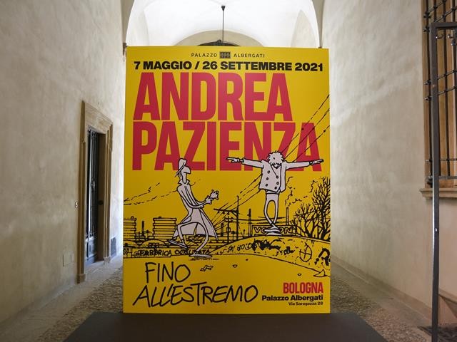 Mostra Andrea Pazienza (Bologna, 2021) ⊷ Palazzo Albergati