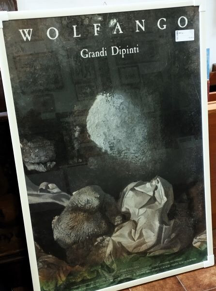 Manifesto della mostra "I grandi dipinti"