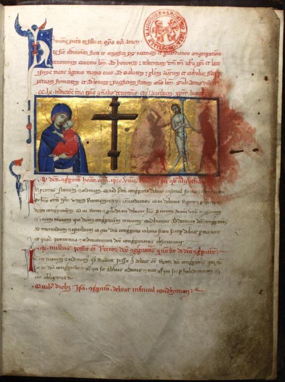 Statuti e matricola dei Devoti Battuti di Santa Maria della Vita-copia