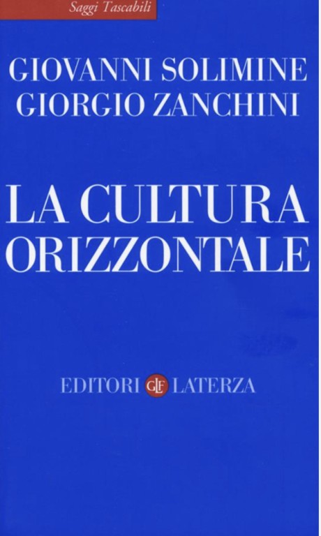 copertina di La cultura orizzontale