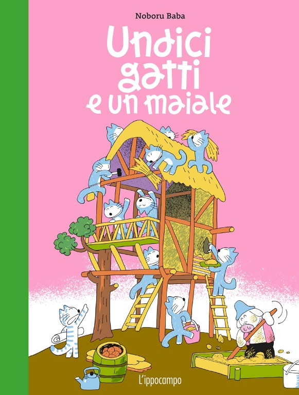 copertina di Undici gatti e un maiale