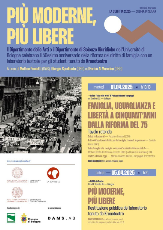 LaSoffitta BCC Locandina PIU’ MODERNE più libere