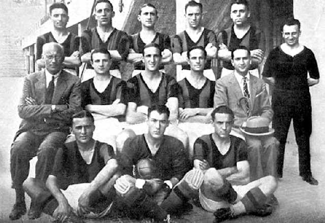 La squadra del Bologna FC nel 1928-29 