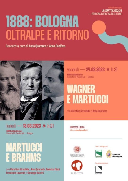 copertina di 1888: Bologna-oltralpe e ritorno  |  Martucci e Brahms