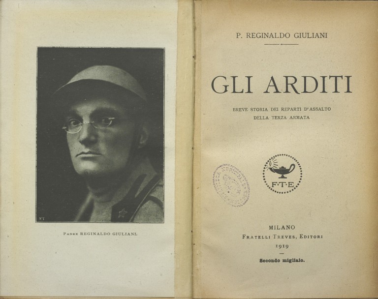 P. Reginaldo Giuliani, Gli arditi (1919)