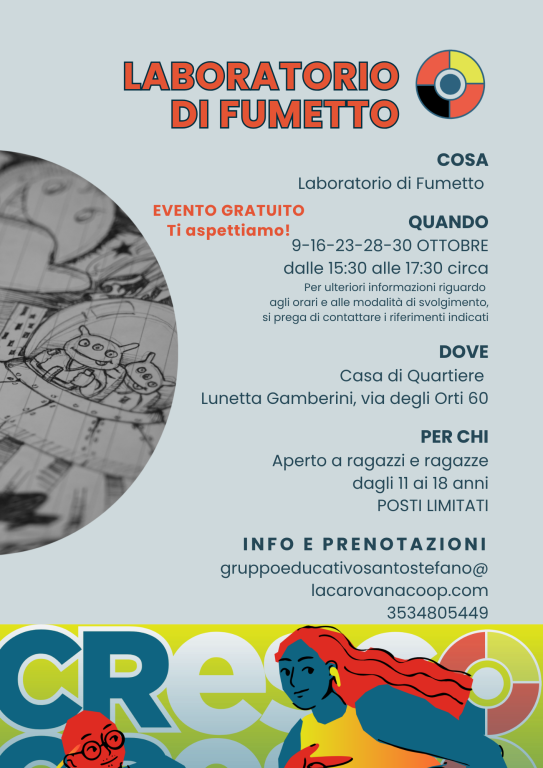 immagine di Laboratorio di fumetto