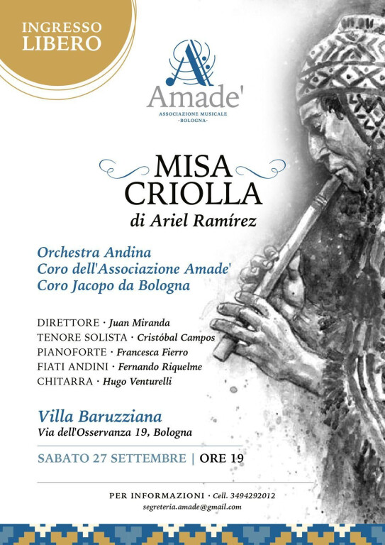 copertina di Misa Criolla